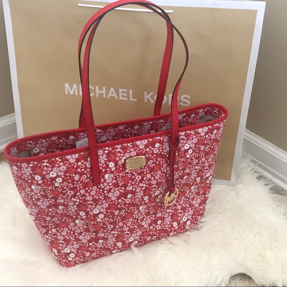 🆕Michael Kors Floral Tote 🎀